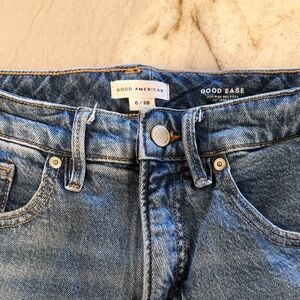 Good American Good 90s Eased Relaxed Women’s Jeans- 6x32